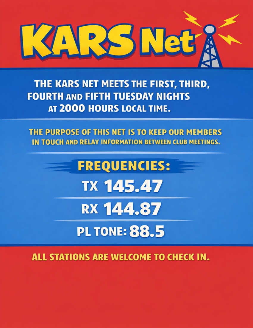 KARS Net Times and Frequencies